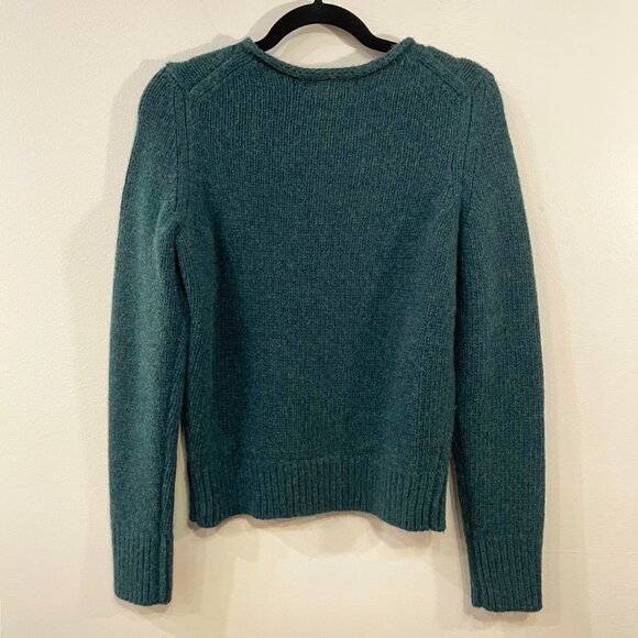 Alex Mill Teal Crew Neck Sweater - Picture 4 of 7